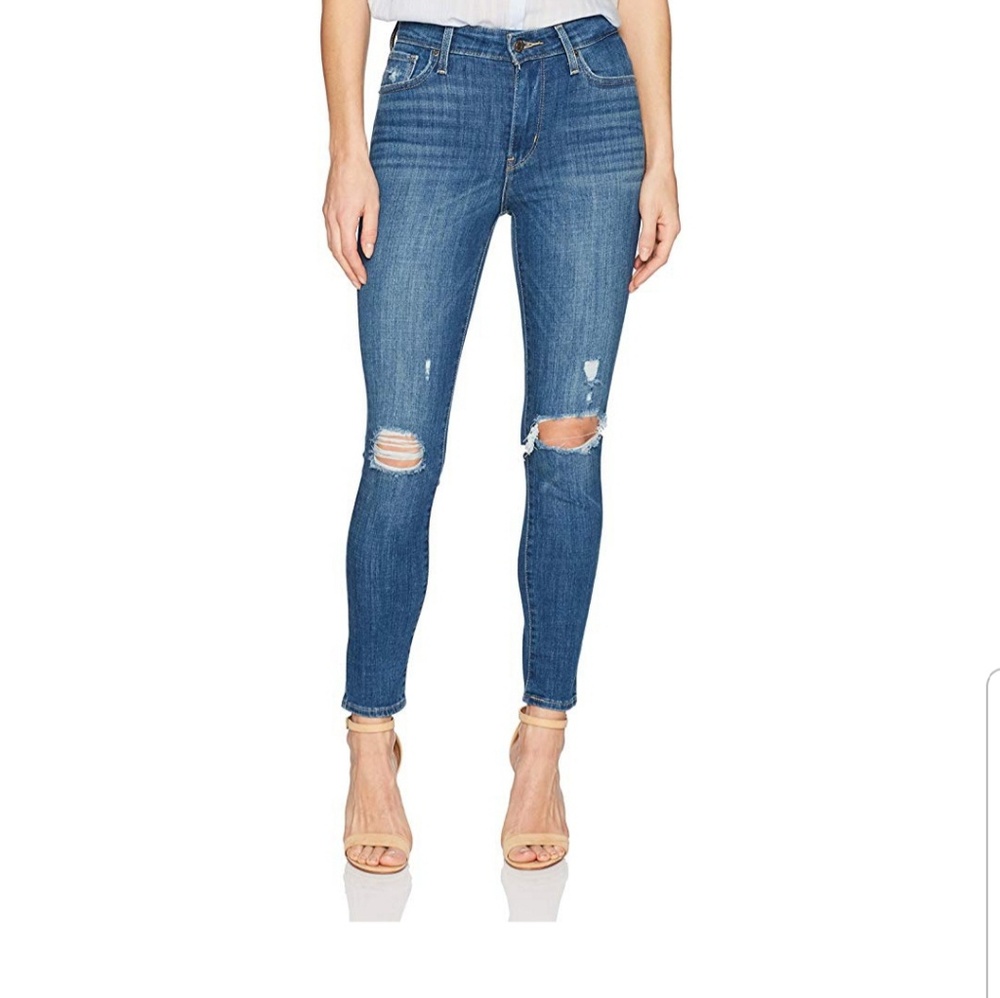 Levi's 721 high rise skinny jeans